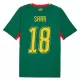 Fotbalové Dresy Senegal Sarr 18 Venkovní MS 2026 Fotbalové Dresy Senegal Sarr 18 Venkovní MS 2026