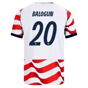 Fotbalové Dresy Spojené Státy Americké Balogun 20 Domácí MS 2026