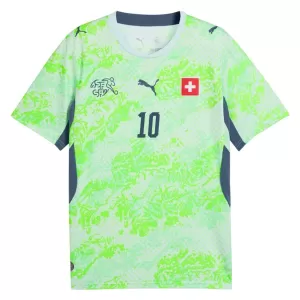 Fotbalové Dresy Švýcarsko Granit Xhaka 10 Venkovní MS 2026