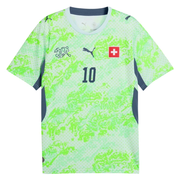 Fotbalové Dresy Švýcarsko Granit Xhaka 10 Venkovní MS 2026