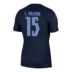 Fotbalové Dresy Uruguay Federico Valverde 15 Venkovní MS 2026