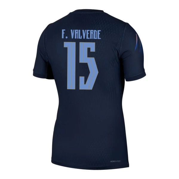 Fotbalové Dresy Uruguay Federico Valverde 15 Venkovní MS 2026 Fotbalové Dresy Uruguay Federico Valverde 15 Venkovní MS 2026