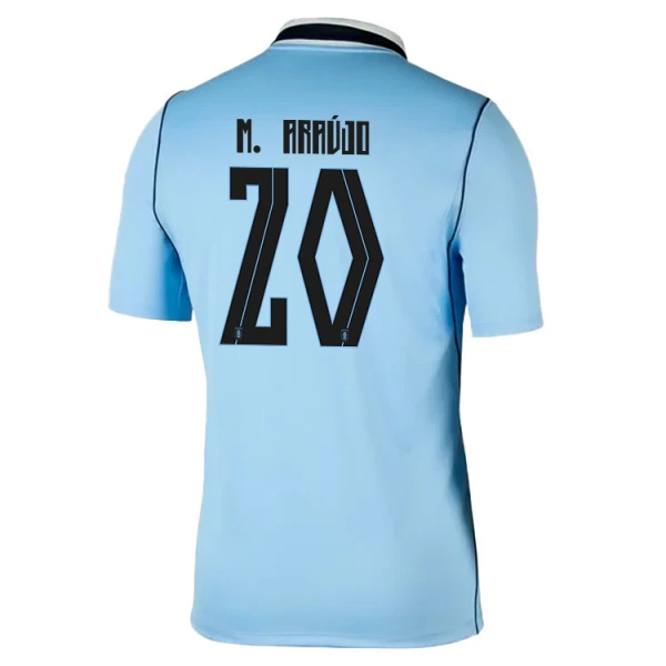 Fotbalové Dresy Uruguay Maximiliano Araujo 20 Domácí MS 2026 Fotbalové Dresy Uruguay Maximiliano Araujo 20 Domácí MS 2026