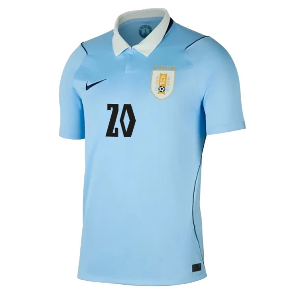 Fotbalové Dresy Uruguay Maximiliano Araujo 20 Domácí MS 2026