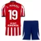 Fotbalové Dresy Atlético Madrid Julián Álvarez 19 Dětské Domácí 2026-27