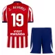 Fotbalové Dresy Atlético Madrid Julián Álvarez 19 Dětské Domácí 2026-27 Fotbalové Dresy Atlético Madrid Julián Álvarez 19 Dětské Domácí 2026-27