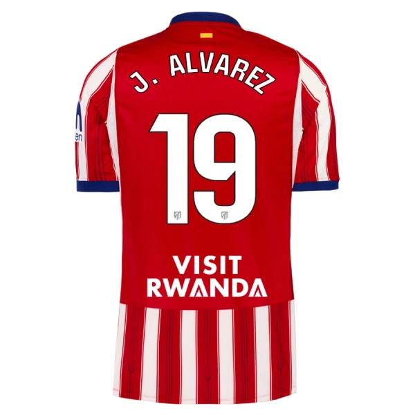 Fotbalové Dresy Atlético Madrid Julián Álvarez 19 Domácí 2026-27 Fotbalové Dresy Atlético Madrid Julián Álvarez 19 Domácí 2026-27