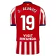 Fotbalové Dresy Atlético Madrid Julián Álvarez 19 Domácí 2026-27 Fotbalové Dresy Atlético Madrid Julián Álvarez 19 Domácí 2026-27