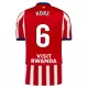 Fotbalové Dresy Atlético Madrid Koke 6 Domácí 2026-27 Fotbalové Dresy Atlético Madrid Koke 6 Domácí 2026-27