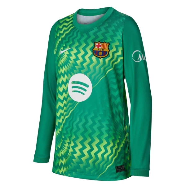 Brankářské Fotbalové Dresy FC Barcelona Domácí 2026-27 Dlouhý Rukáv Brankářské Fotbalové Dresy FC Barcelona Domácí 2026-27 Dlouhý Rukáv