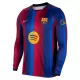 Fotbalové Dresy FC Barcelona Domácí 2026-27 Dlouhý Rukáv Fotbalové Dresy FC Barcelona Domácí 2026-27 Dlouhý Rukáv