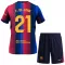 Fotbalové Dresy FC Barcelona Frenkie de Jong 21 Dětské Domácí 2026-27