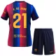Fotbalové Dresy FC Barcelona Frenkie de Jong 21 Dětské Domácí 2026-27 Fotbalové Dresy FC Barcelona Frenkie de Jong 21 Dětské Domácí 2026-27