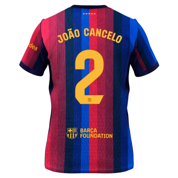 Fotbalové Dresy FC Barcelona João Cancelo 2 Domácí 2026-27 Fotbalové Dresy FC Barcelona João Cancelo 2 Domácí 2026-27