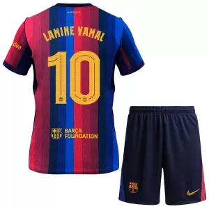 Fotbalové Dresy FC Barcelona Lamine Yamal 10 Dětské Domácí 2026-27