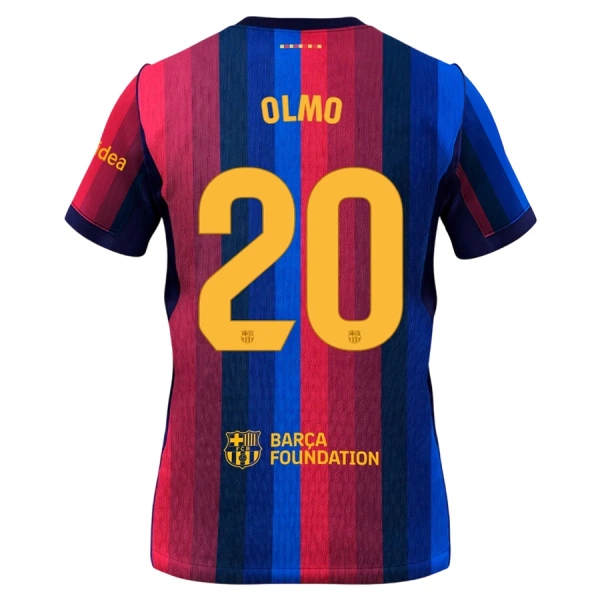 Fotbalové Dresy FC Barcelona Olmo 20 Domácí 2026-27 Fotbalové Dresy FC Barcelona Olmo 20 Domácí 2026-27