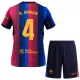 Fotbalové Dresy FC Barcelona Ronald Araujo 4 Dětské Domácí 2026-27 Fotbalové Dresy FC Barcelona Ronald Araujo 4 Dětské Domácí 2026-27