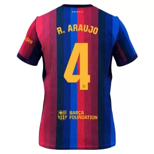 Fotbalové Dresy FC Barcelona Ronald Araujo 4 Domácí 2026-27