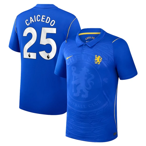 Fotbalové Dresy Chelsea FC Caicedo 25 Domácí 2026-27 Fotbalové Dresy Chelsea FC Caicedo 25 Domácí 2026-27