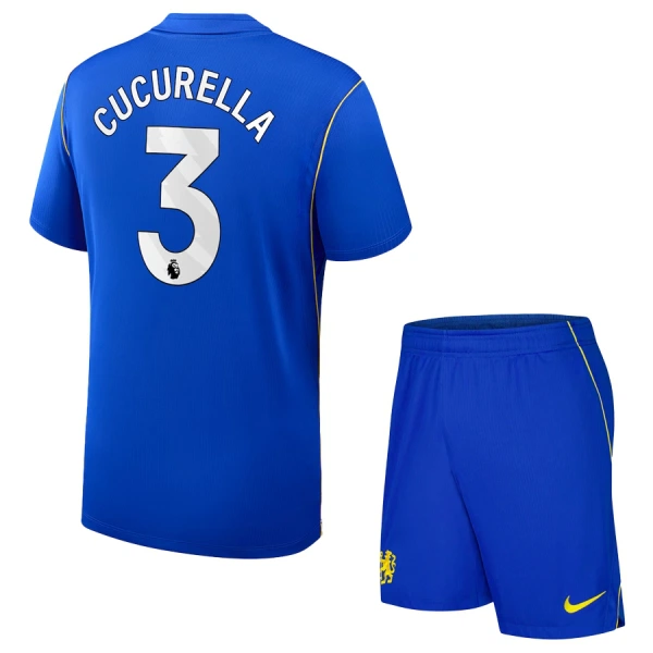 Fotbalové Dresy Chelsea FC Cucurella 3 Dětské Domácí 2026-27 Fotbalové Dresy Chelsea FC Cucurella 3 Dětské Domácí 2026-27