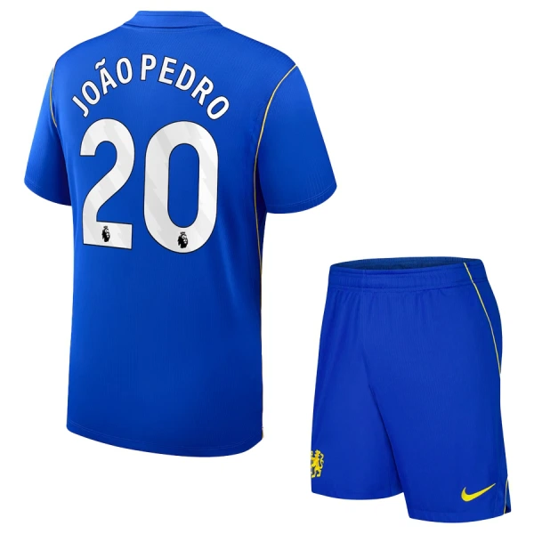Fotbalové Dresy Chelsea FC Joao Pedro 20 Dětské Domácí 2026-27 Fotbalové Dresy Chelsea FC Joao Pedro 20 Dětské Domácí 2026-27