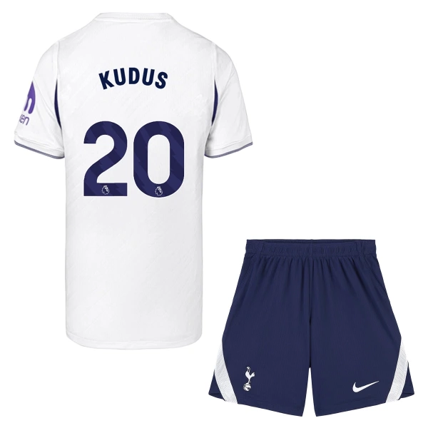 Fotbalové Dresy Tottenham Hotspur Kudus 20 Dětské Domácí 2026-27 Fotbalové Dresy Tottenham Hotspur Kudus 20 Dětské Domácí 2026-27