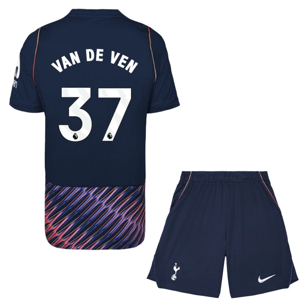 Fotbalové Dresy Tottenham Hotspur Van De Ven 37 Dětské Venkovní 2026-27
