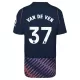 Fotbalové Dresy Tottenham Hotspur Van De Ven 37 Venkovní 2026-27 Fotbalové Dresy Tottenham Hotspur Van De Ven 37 Venkovní 2026-27