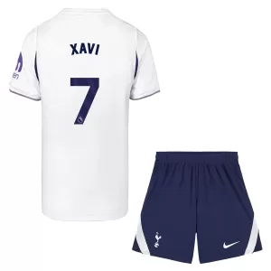Fotbalové Dresy Tottenham Hotspur Xavi 7 Dětské Domácí 2026-27