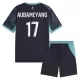 Fotbalové Dresy Olympique de Marseille Aubameyang 17 Dětské Venkovní 2026-27 Fotbalové Dresy Olympique de Marseille Aubameyang 17 Dětské Venkovní 2026-27