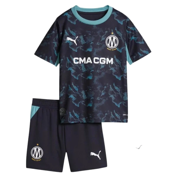 Fotbalové Dresy Olympique de Marseille Dětské Venkovní 2026-27 Fotbalové Dresy Olympique de Marseille Dětské Venkovní 2026-27
