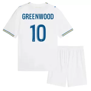 Fotbalové Dresy Olympique de Marseille Greenwood 10 Dětské Domácí 2026-27