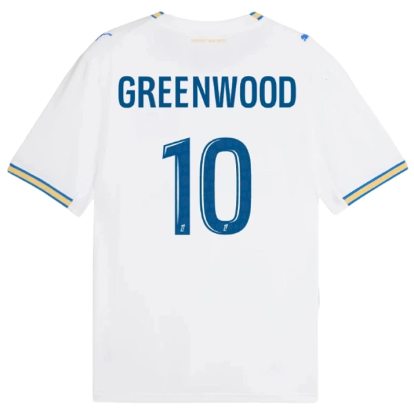 Fotbalové Dresy Olympique de Marseille Greenwood 10 Domácí 2026-27 Fotbalové Dresy Olympique de Marseille Greenwood 10 Domácí 2026-27