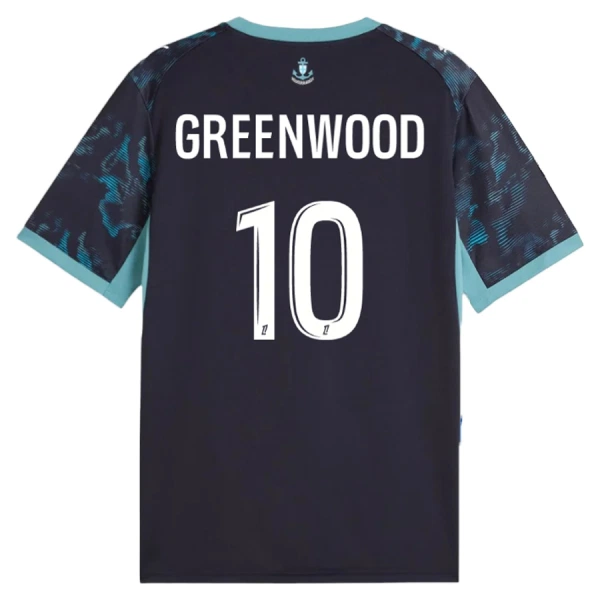 Fotbalové Dresy Olympique de Marseille Greenwood 10 Venkovní 2026-27 Fotbalové Dresy Olympique de Marseille Greenwood 10 Venkovní 2026-27