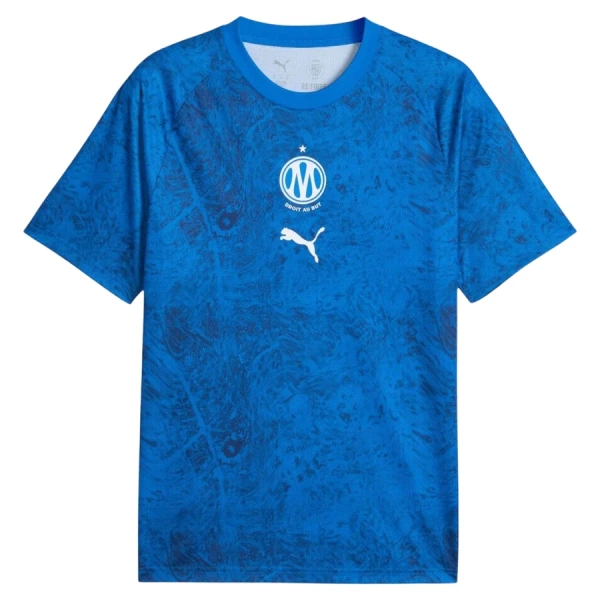 Fotbalové Dresy Olympique de Marseille Pre-Match 2026-27 Modrá Fotbalové Dresy Olympique de Marseille Pre-Match 2026-27 Modrá