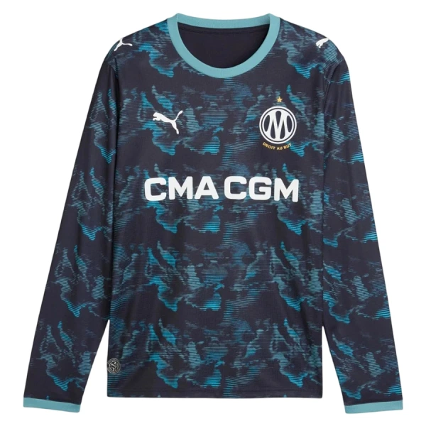 Fotbalové Dresy Olympique de Marseille Venkovní 2026-27 Dlouhý Rukáv Fotbalové Dresy Olympique de Marseille Venkovní 2026-27 Dlouhý Rukáv