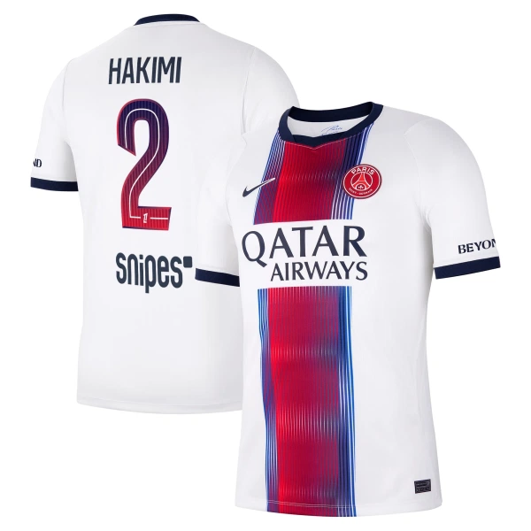 Fotbalové Dresy Paris Saint-Germain Achraf Hakimi 2 Venkovní 2026-27 Fotbalové Dresy Paris Saint-Germain Achraf Hakimi 2 Venkovní 2026-27