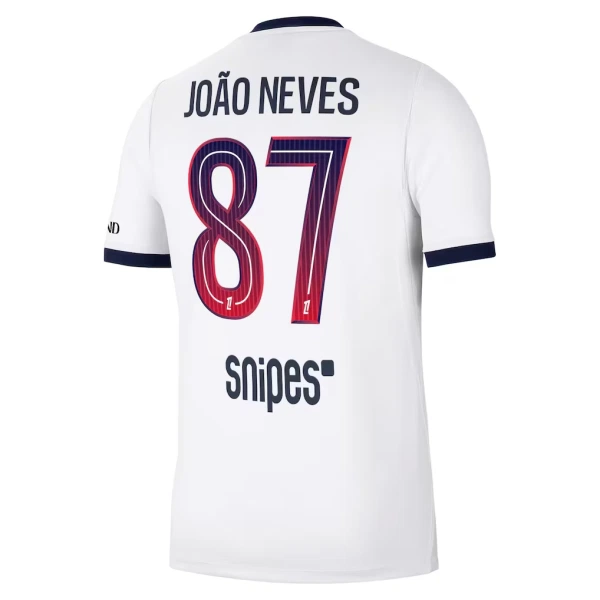 Fotbalové Dresy Paris Saint-Germain Joao Neves 87 Venkovní 2026-27