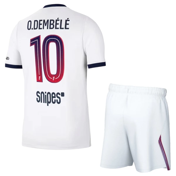 Fotbalové Dresy Paris Saint-Germain Ousmane Dembélé 10 Dětské Venkovní 2026-27 Fotbalové Dresy Paris Saint-Germain Ousmane Dembélé 10 Dětské Venkovní 2026-27