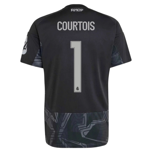 Brankářské Fotbalové Dresy Real Madrid Thibaut Courtois 1 Domácí 2026-27