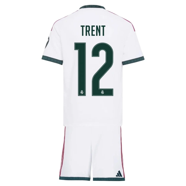 Fotbalové Dresy Real Madrid Alexander-Arnold 12 Dětské Domácí 2026-27 Fotbalové Dresy Real Madrid Alexander-Arnold 12 Dětské Domácí 2026-27