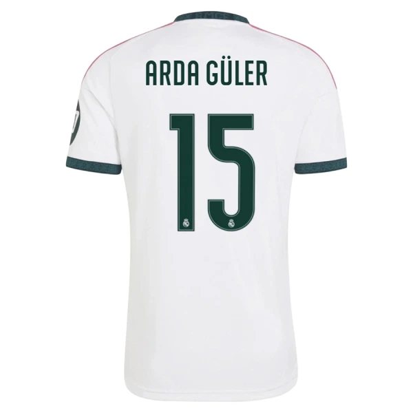 Fotbalové Dresy Real Madrid Arda Guler 15 Domácí 2026-27 Fotbalové Dresy Real Madrid Arda Guler 15 Domácí 2026-27