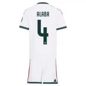 Fotbalové Dresy Real Madrid David Alaba 4 Dětské Domácí 2026-27