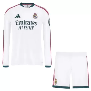 Fotbalové Dresy Real Madrid Dětské Domácí 2026-27 Dlouhý Rukáv