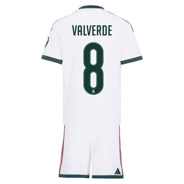 Fotbalové Dresy Real Madrid Federico Valverde 8 Dětské Domácí 2026-27 Fotbalové Dresy Real Madrid Federico Valverde 8 Dětské Domácí 2026-27