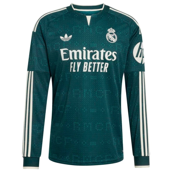 Fotbalové Dresy Real Madrid Venkovní 2026-27 Dlouhý Rukáv Fotbalové Dresy Real Madrid Venkovní 2026-27 Dlouhý Rukáv