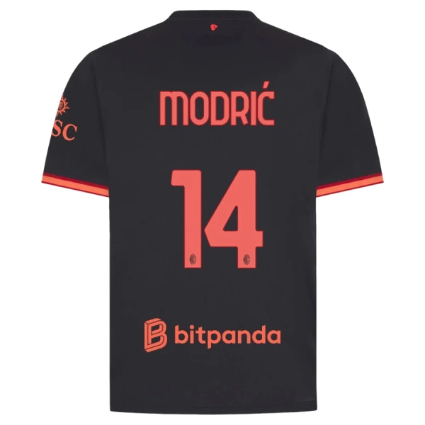 Fotbalové Dresy AC Milán Luka Modric 14 Alternativní 2026-27 Fotbalové Dresy AC Milán Luka Modric 14 Alternativní 2026-27