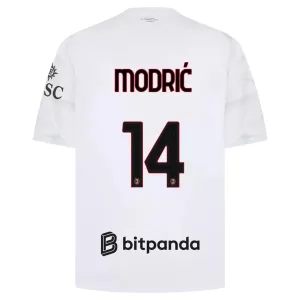 Fotbalové Dresy AC Milán Luka Modric 14 Venkovní 2026-27