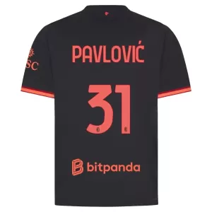 Fotbalové Dresy AC Milán Pavlovic 31 Alternativní 2026-27