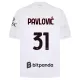 Fotbalové Dresy AC Milán Pavlovic 31 Venkovní 2026-27